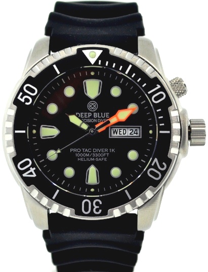 Protac Diver K1 - sort. Deep Blue dykkeur.